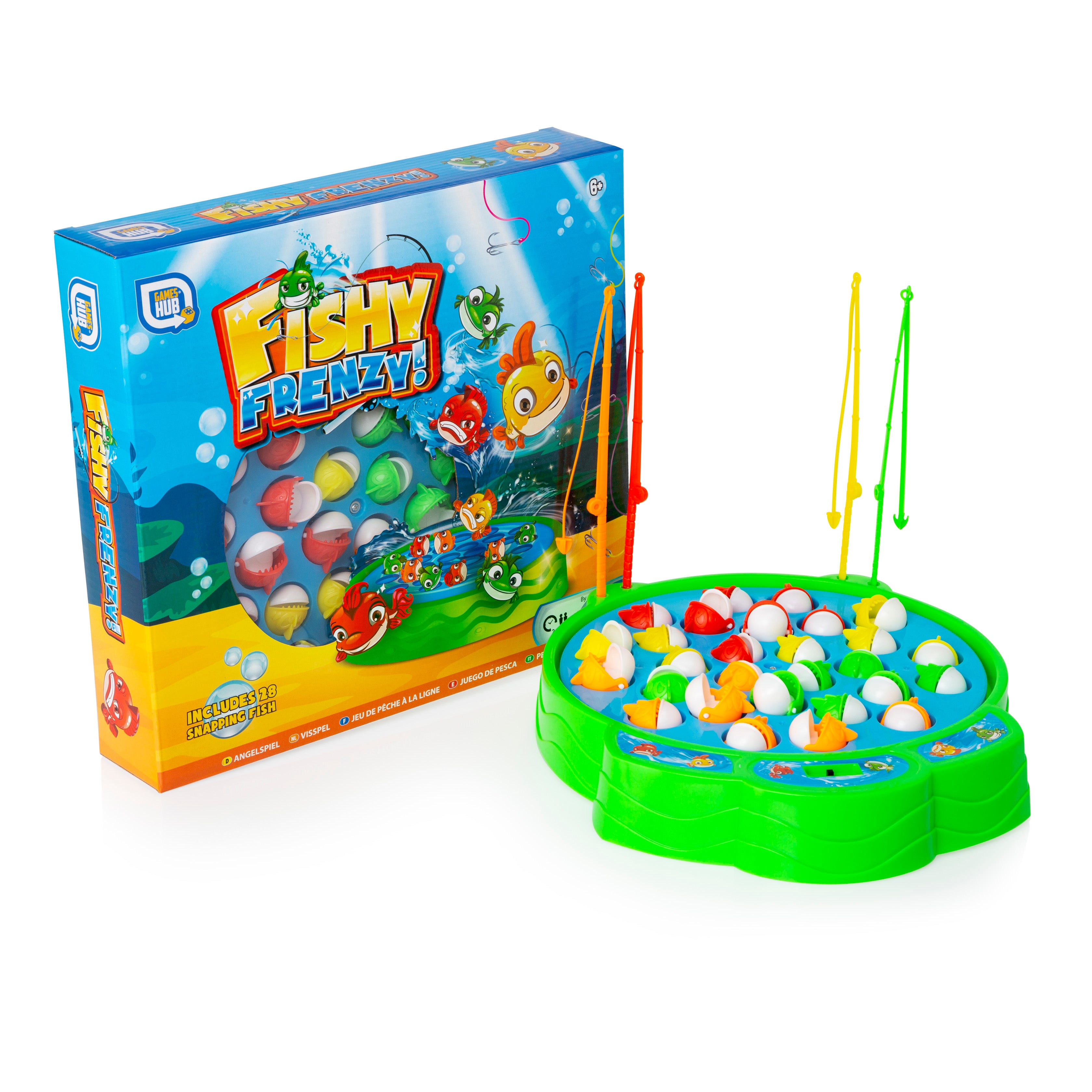 Fish Frenzy Totally Crazy Fishing Game Family Party Board Game 2-4 Players Fish Frenzy Totally Crazy Fishing Game Family Party Board Game 2-4 Players